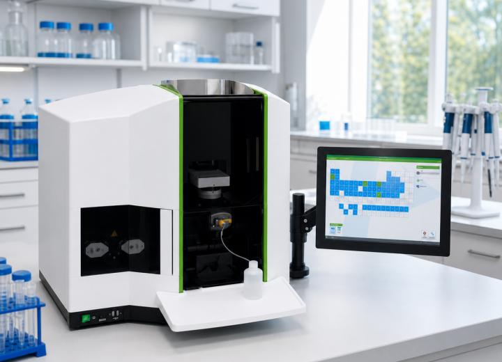 Analysesystem im pharmazeutischen Labor